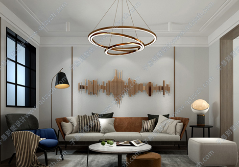 青島售樓處樣板間裝修—文播世家樣板間裝修設計